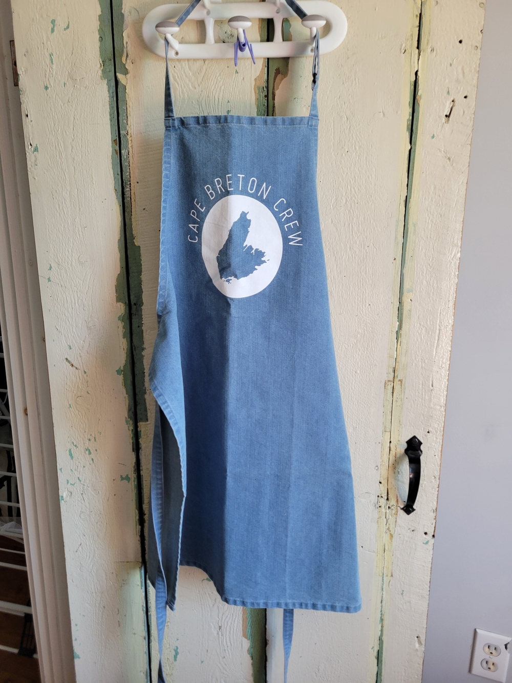 Cape Breton Crew Blue Denim Apron